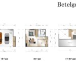 Betelgeuse棟（EDENプロジェクト）の平面図（御殿場市仁杉の高級賃貸ガレージハウス）